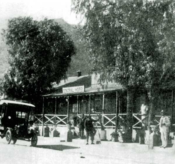 central hotel 1884